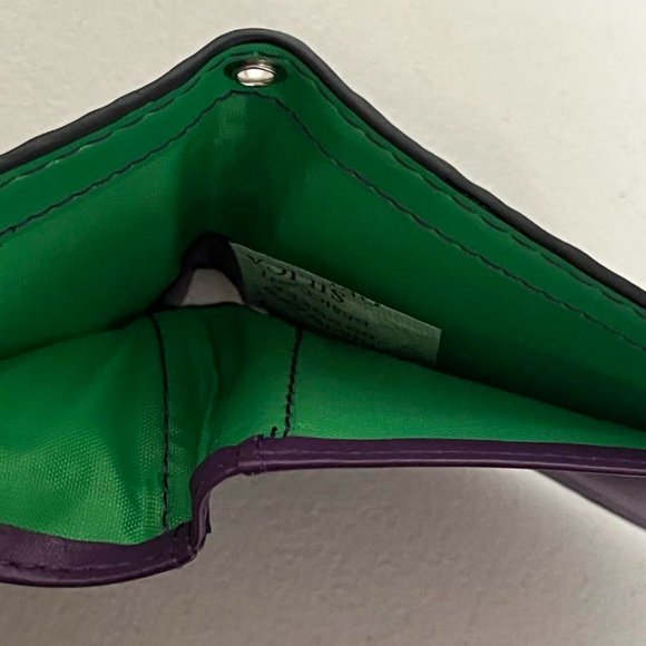 Batman Joker Pleather Wallet Bruce Wayne Penguin Jim Gordon Cat Woman DC Comic - Picture 6 of 8